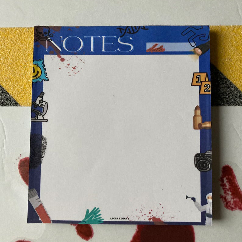 Forensic Science Notepads D1