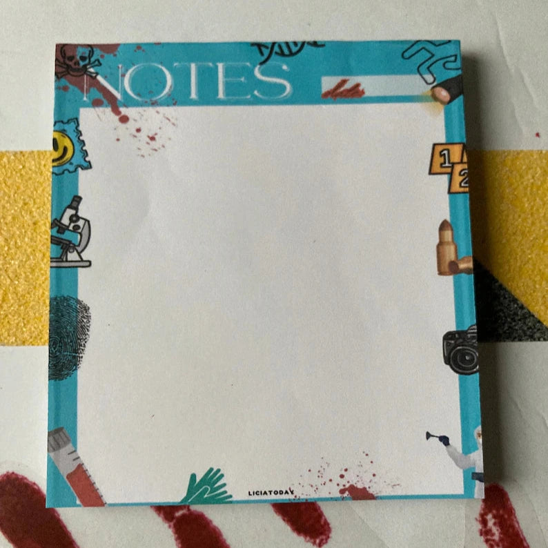 Forensic Science Notepads D1