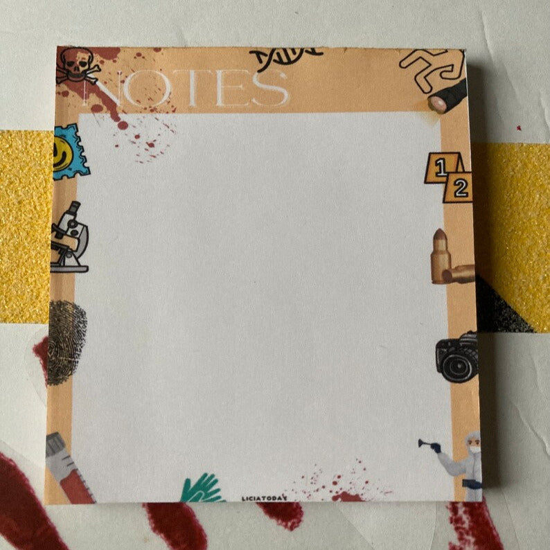 Forensic Science Notepads D1