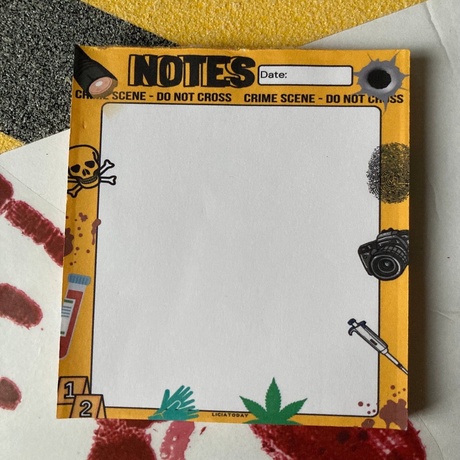 Forensic Science Notepads D2