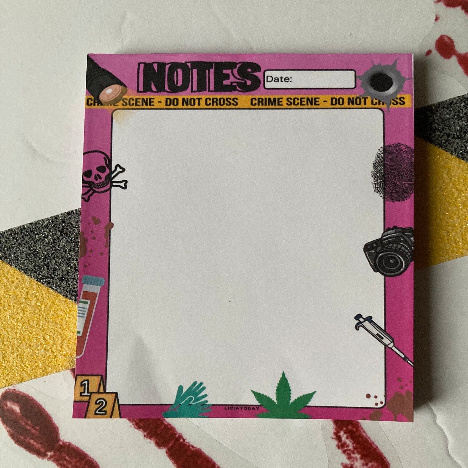 Forensic Science Notepads D2